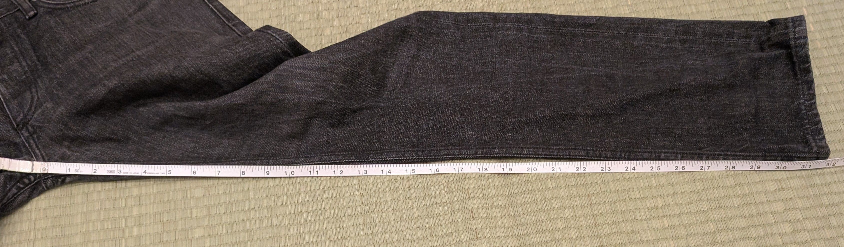 Gustin Gustin Raw Selvedge Denim Jeans Made in USA Size US 34 / EU 50 - 7 Thumbnail