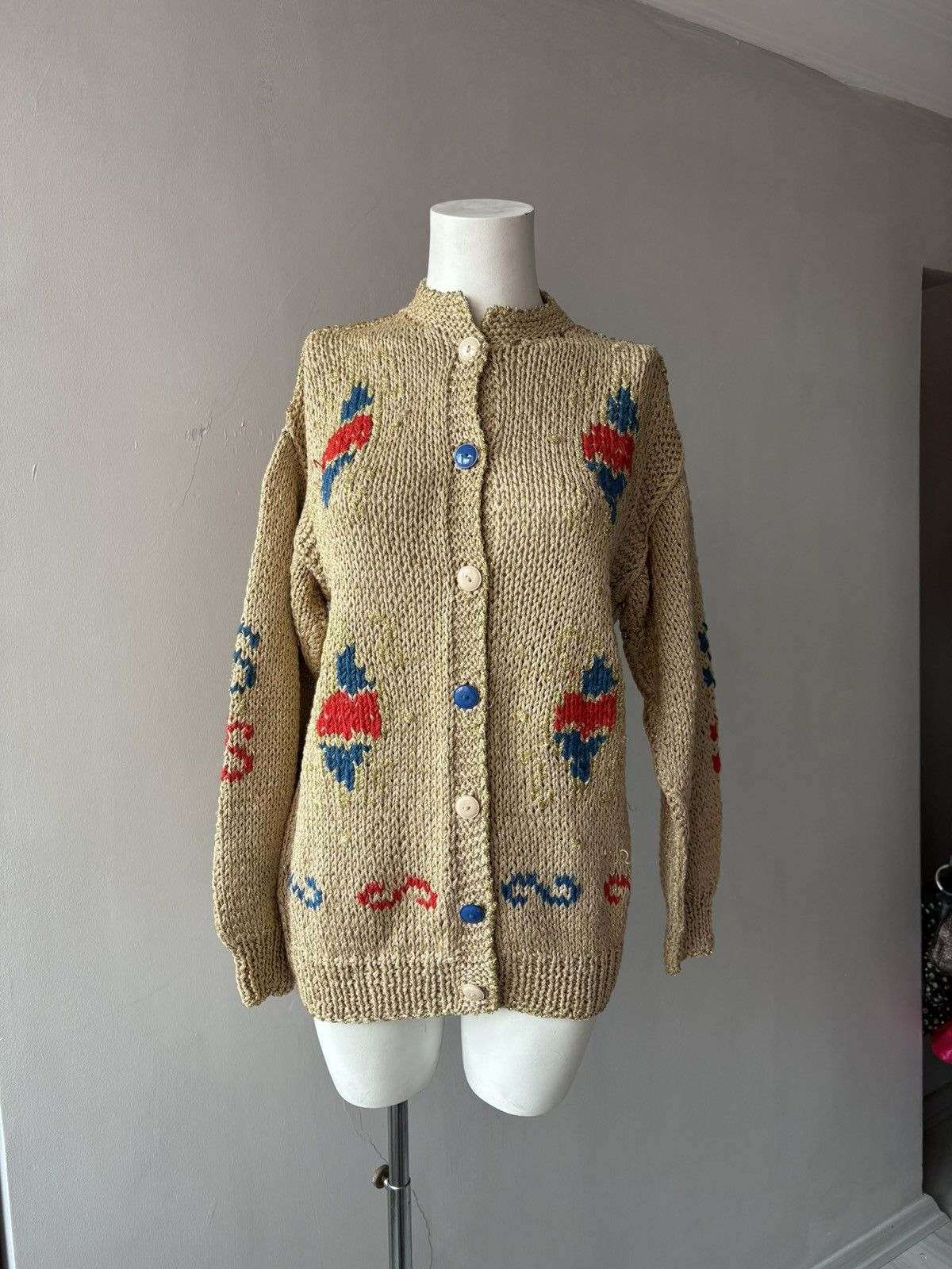 Vintage Parisian cardigan Size L / US 10 / IT 46 - 4 Thumbnail