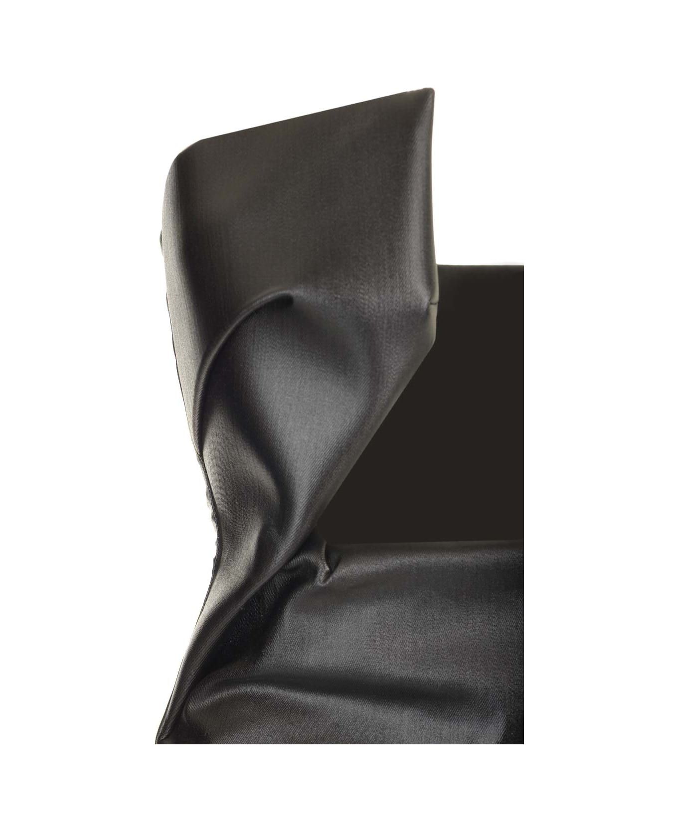 Rick Owens o1y0126 Mini Dress in Black Size M / US 6-8 / IT 42-44 - 4 Thumbnail