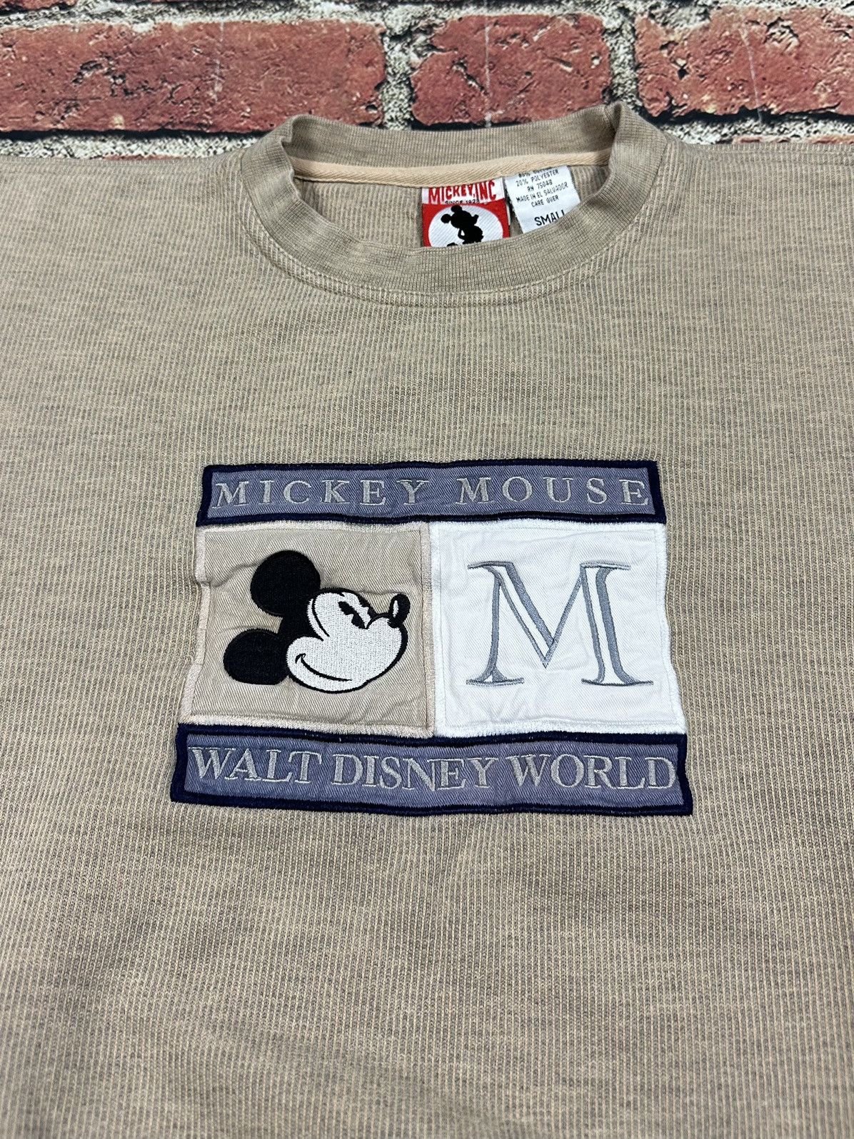 Disney Vintage Walt Disney World Mickey Mouse Sweatshirt Mickey Inc Size US S / EU 44-46 / 1 - 6 Thumbnail