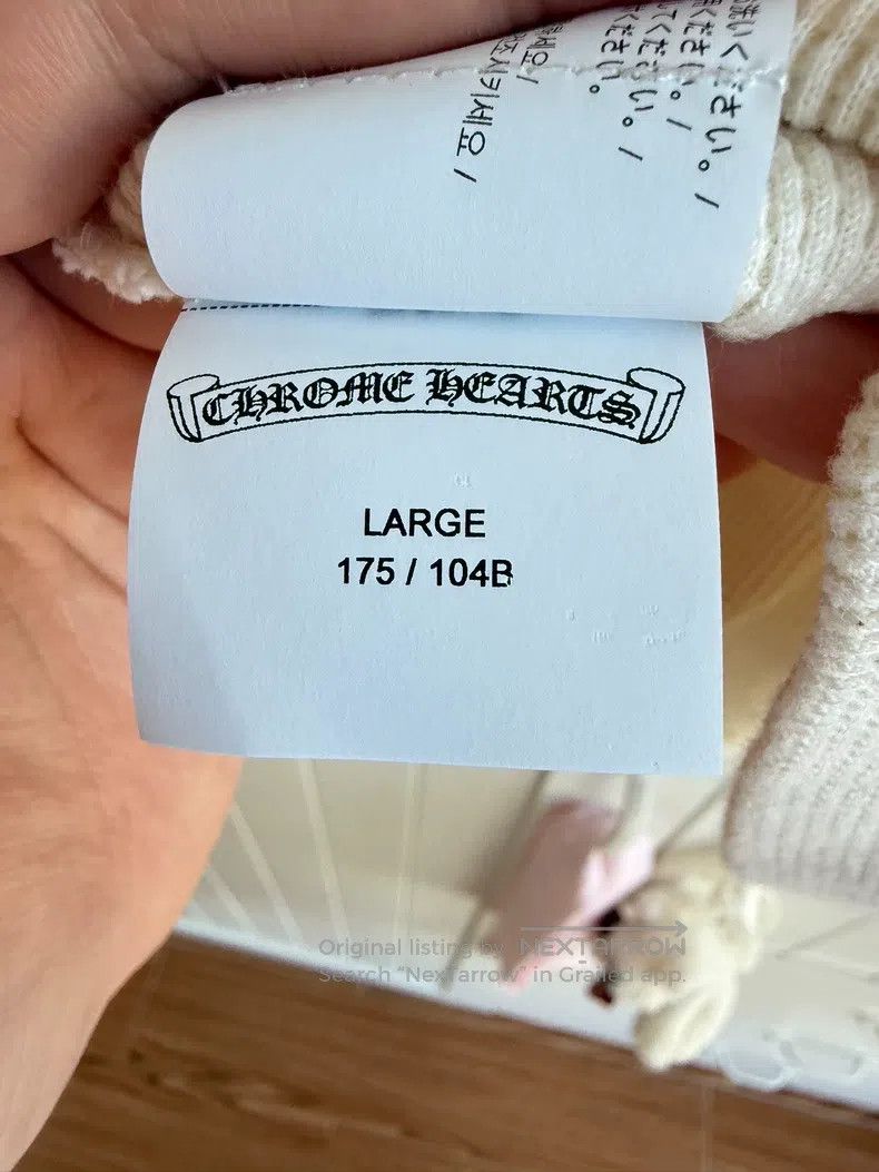 Chrome Hearts Chrome Hearts Size L Waffle beige cropped sleeves Size US L / EU 52-54 / 3 - 6 Thumbnail