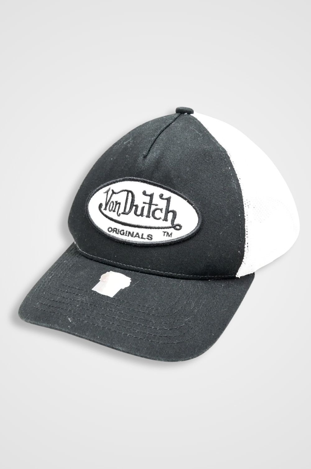 Von Dutch Von Dutch Trucker Hat — Black/White Mesh Snapback Size ONE SIZE - 1 Thumbnail
