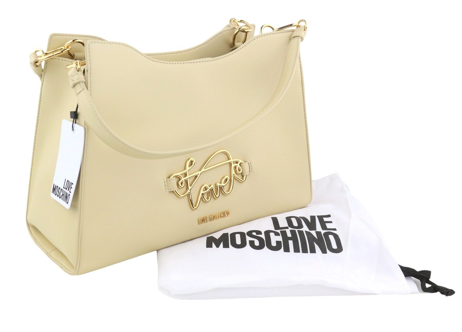 Love Moschino BORSA PU SOUL OS Gold Tone Details Bag 87738 Size ONE SIZE - 1 Thumbnail