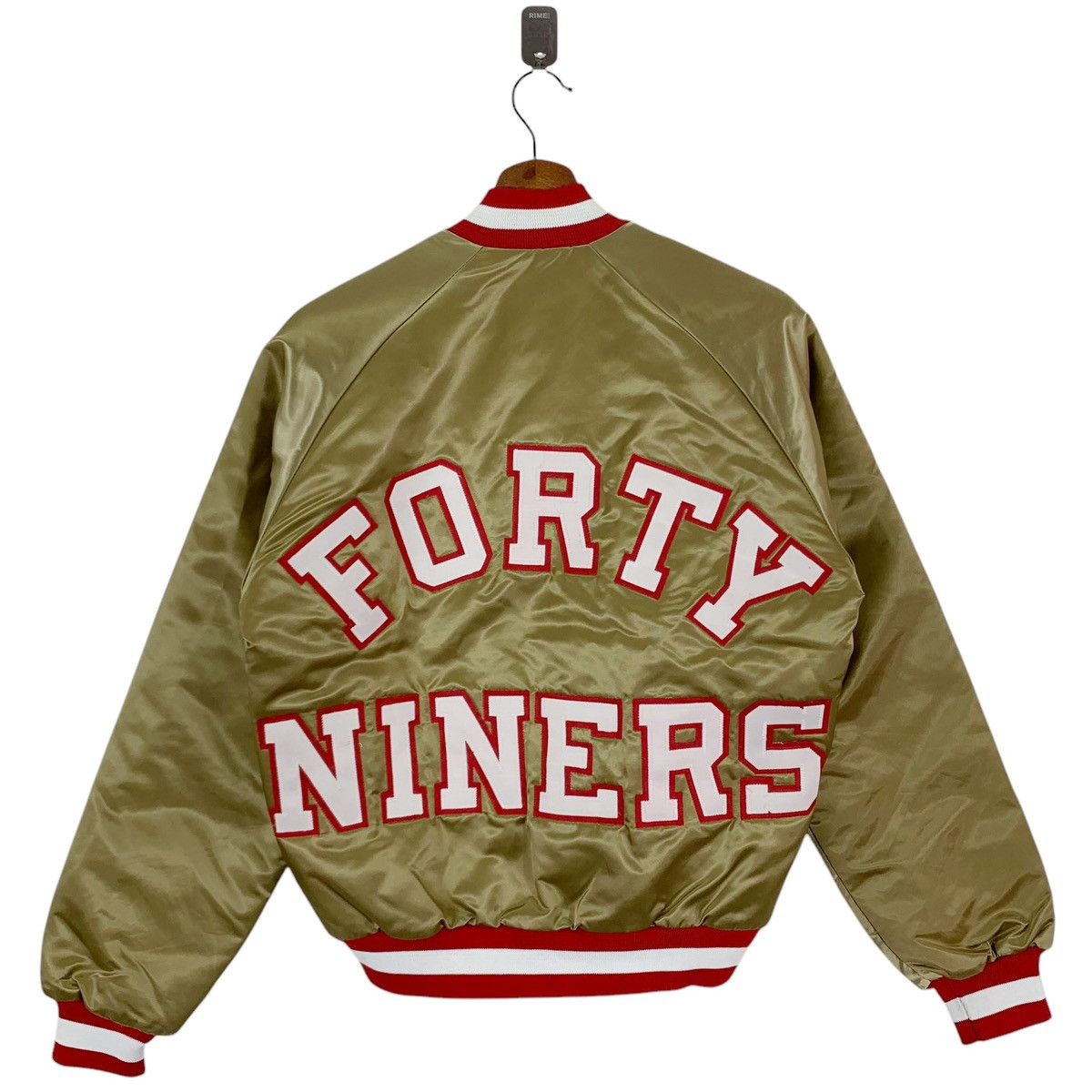 NFL VINTAGE 80S SAN FRANCISCO 49ERS SATIN NFL BOMBER JACKET Size US S / EU 44-46 / 1 - 1 Thumbnail