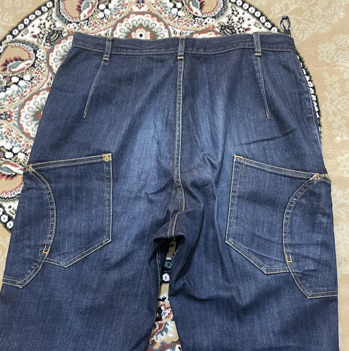 Issey Miyake × Vintage × mercibeaucoup Issey Miyake Denim Mercibeaucoup Made in Japan Size US 33 - 3 Thumbnail