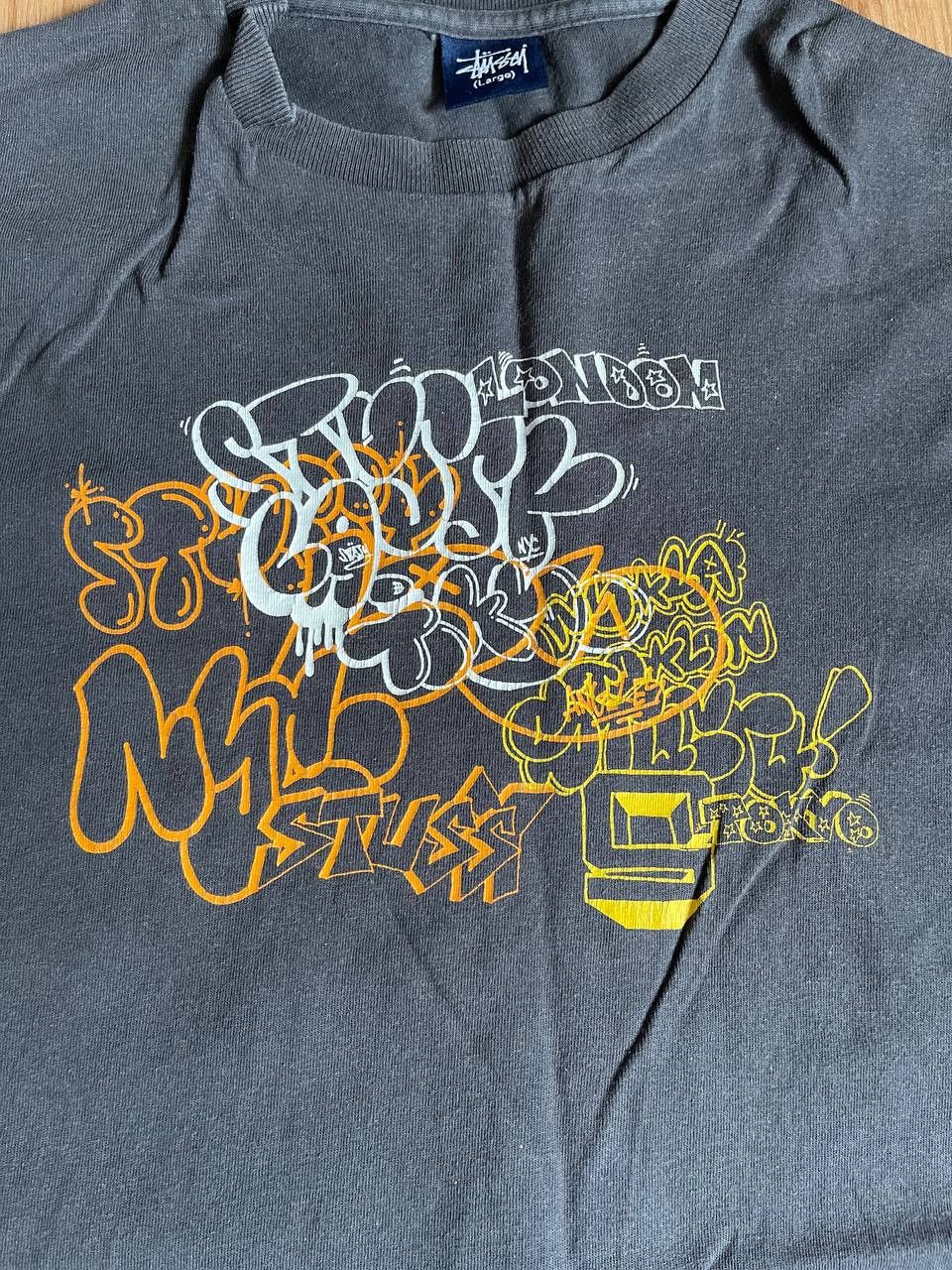 Japanese Brand × Stussy VINTAGE STUSSY T SHIRT TEE Size US L / EU 52-54 / 3 - 4 Thumbnail