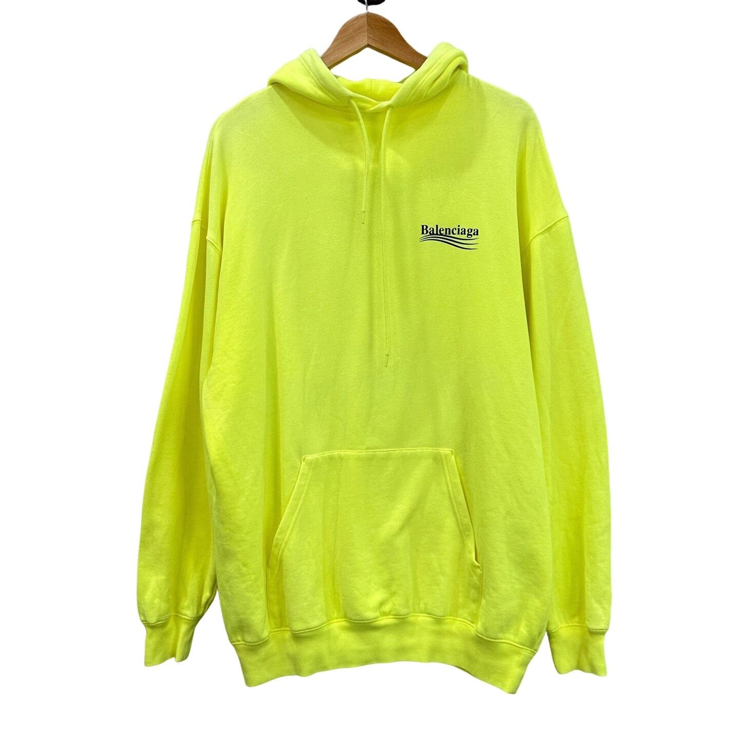 Balenciaga Balenciaga Wavy Logo Hoodie Size S Size US S / EU 44-46 / 1 - 1 Thumbnail