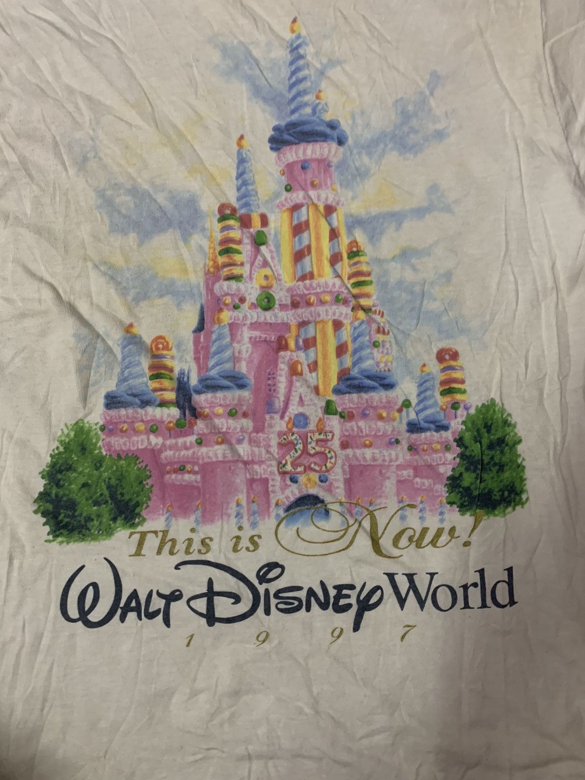 Disney Vintage 1997 This Is Now! Walt Disney World T Shirt Size US M / EU 48-50 / 2 - 3 Thumbnail