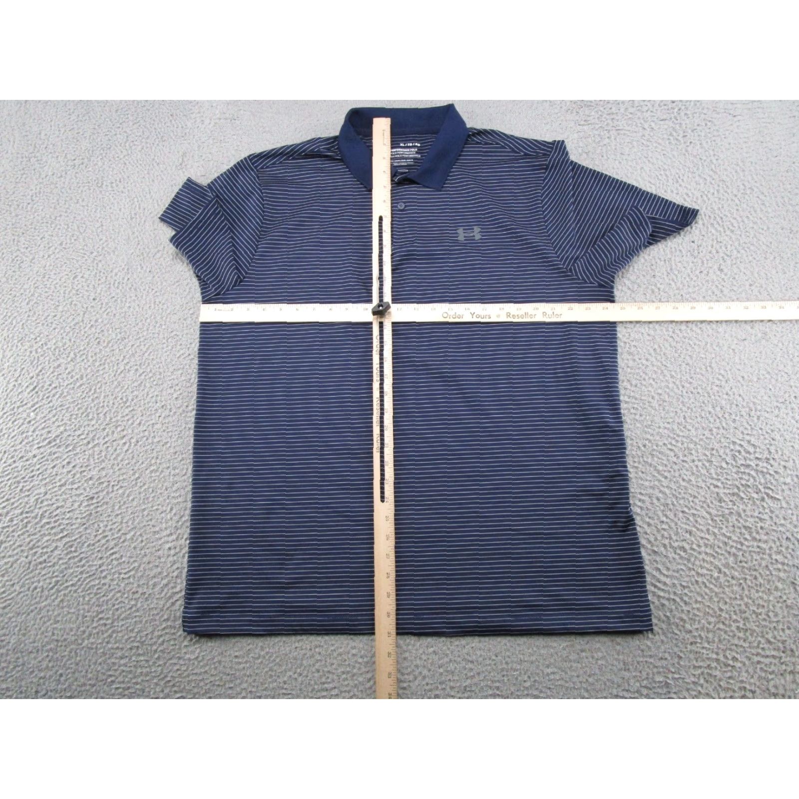 Under Armour Under Armour Polo Golf Shirt Striped XL Men's UA Tech Founded in 2009? Size US XL / EU 56 / 4 - 4 Thumbnail