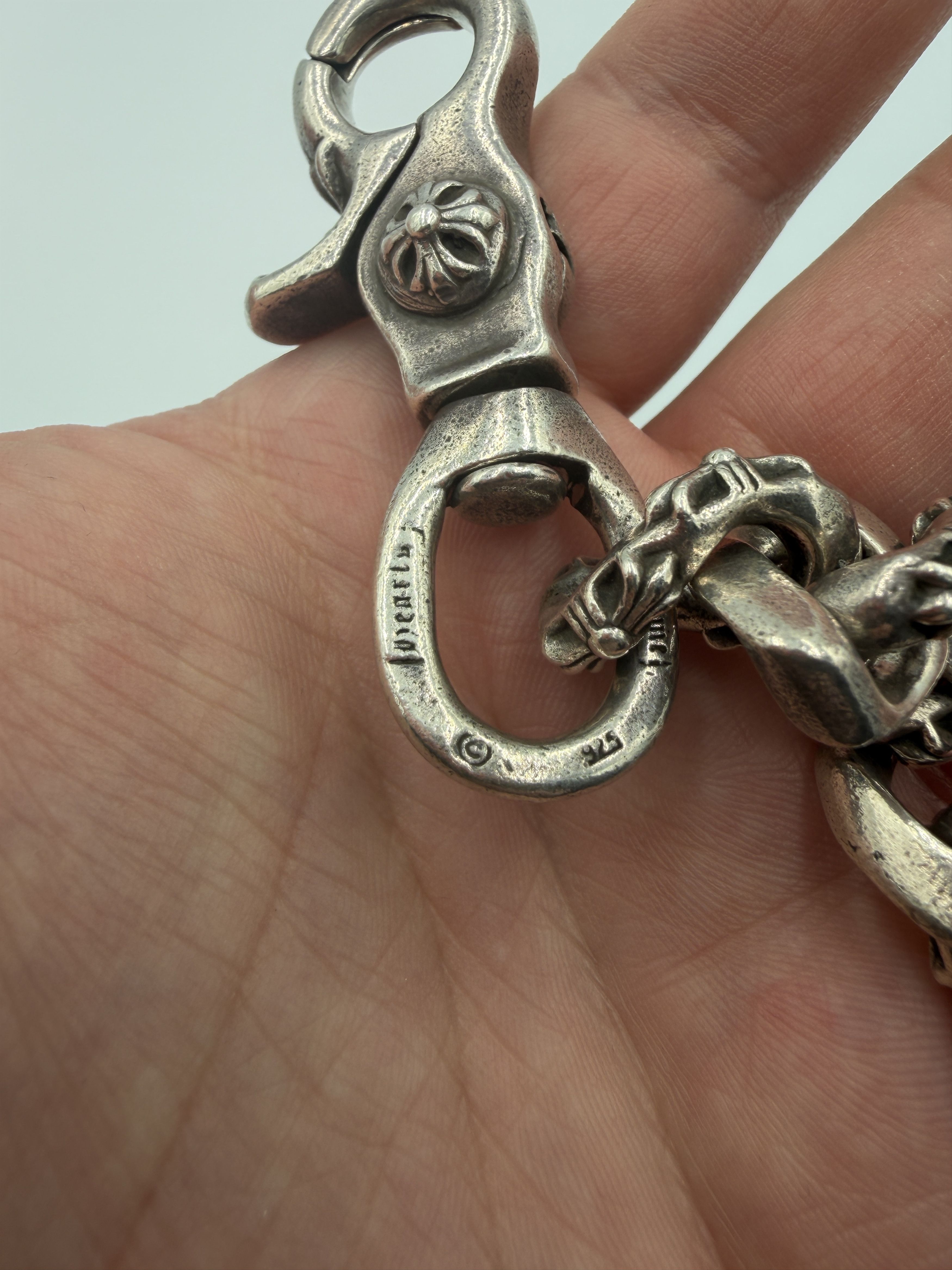 Chrome Hearts Chrome Hearts Silver Fancy Link Wallet Chain Size ONE SIZE - 6 Thumbnail