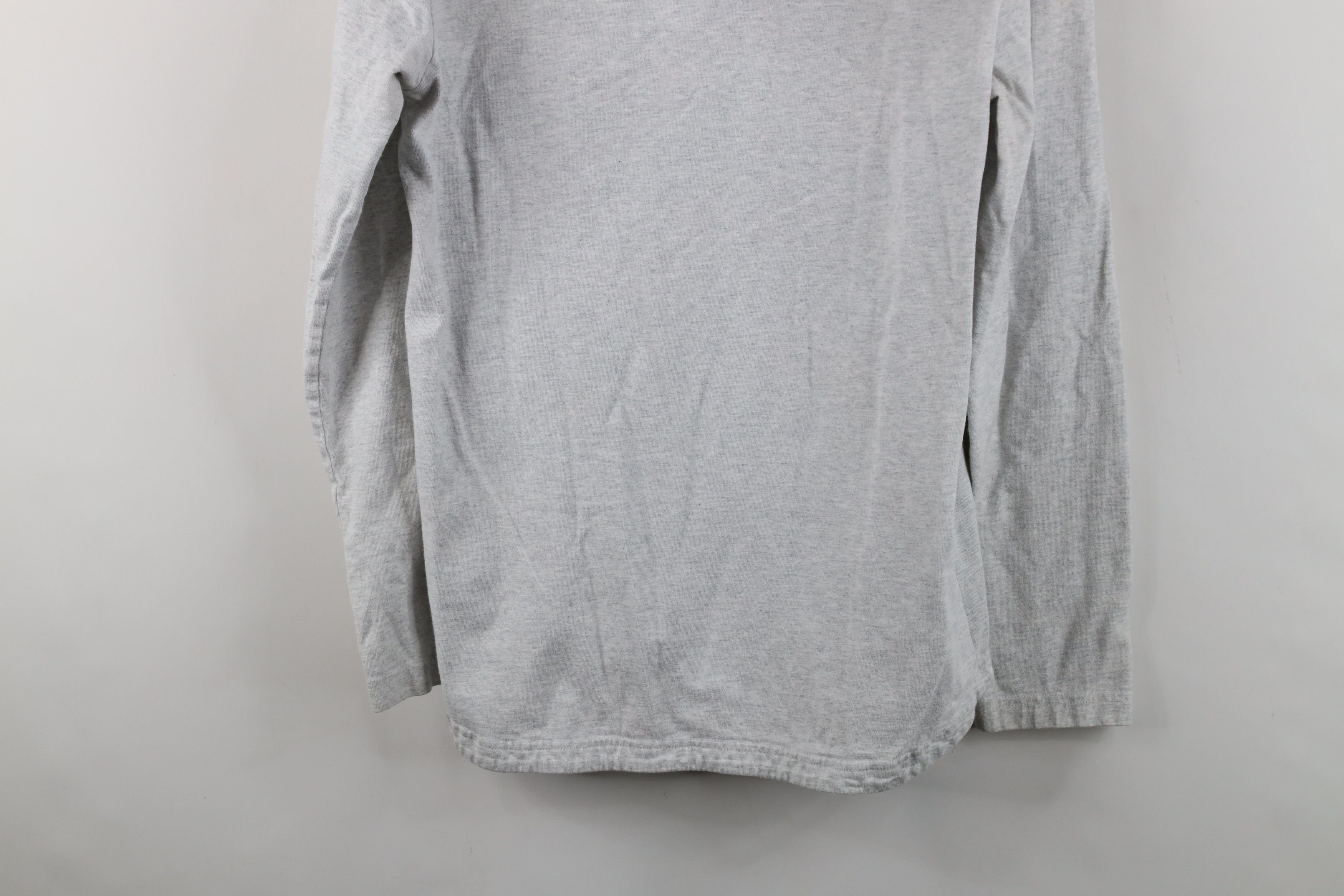 Nike Vintage Y2K Nike Mini Swoosh Hooded Hoodie T-Shirt Gray Size US M / EU 48-50 / 2 - 13 Thumbnail