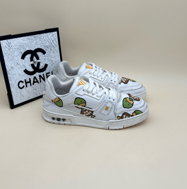 Louis Vuitton Louis Vuitton low-top sneakers Size US 7 / EU 40 - 2 Thumbnail