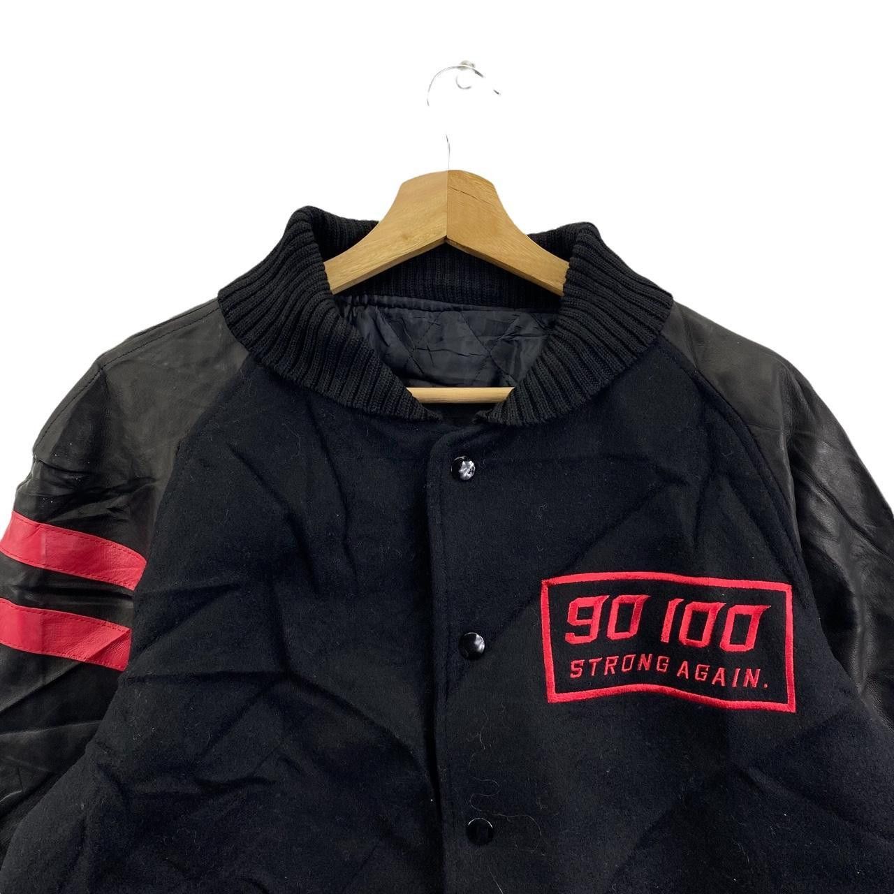 Vintage Vtg 90’ NIHON UNIVERSITY RUGBY Hurricanes Varsity Jacket Size US XL / EU 56 / 4 - 3 Thumbnail