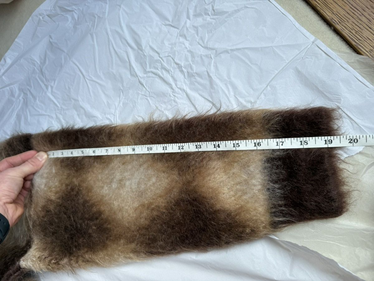 Celine $1.4k FW22 Celine argyle mohair blend fuzzy sweater M Hedi Size US M / EU 48-50 / 2 - 7 Thumbnail
