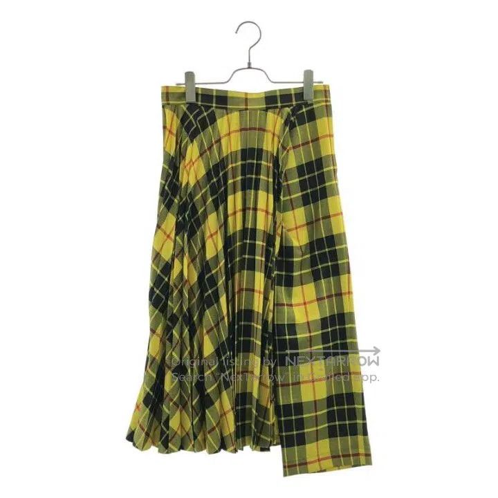 Comme des Garcons Comme des Garcons size S Retro Yellow Checkered Asymmetric Size 23" - 1 Thumbnail
