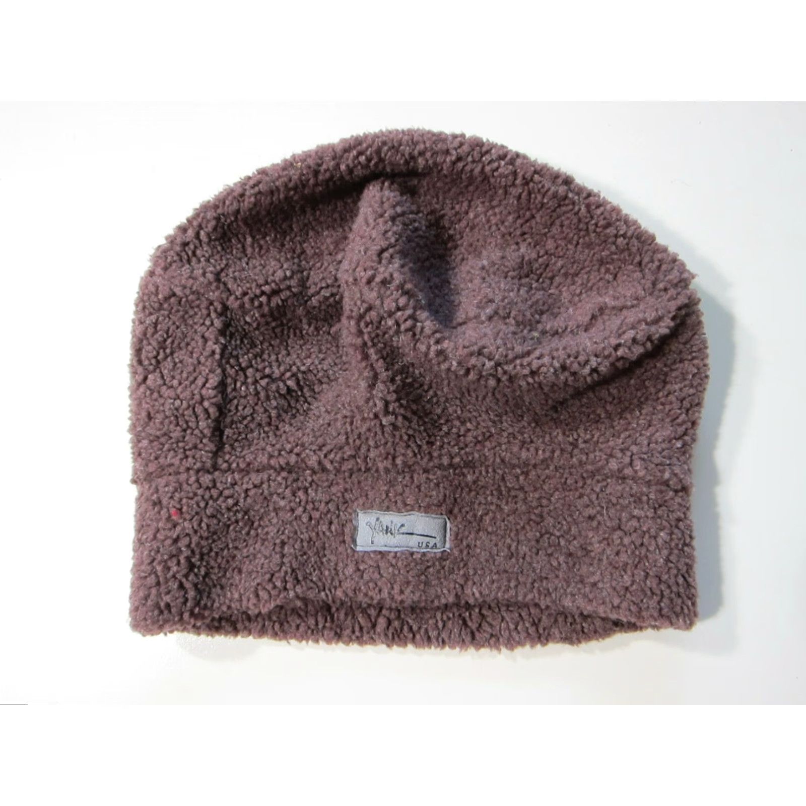 Vintage Yank USA Fran Beanie Hat M-L Purple Fleece Deluxe Warm Winter 100% polyester Women's Size M / US 6-8 / IT 42-44 - 6 Thumbnail