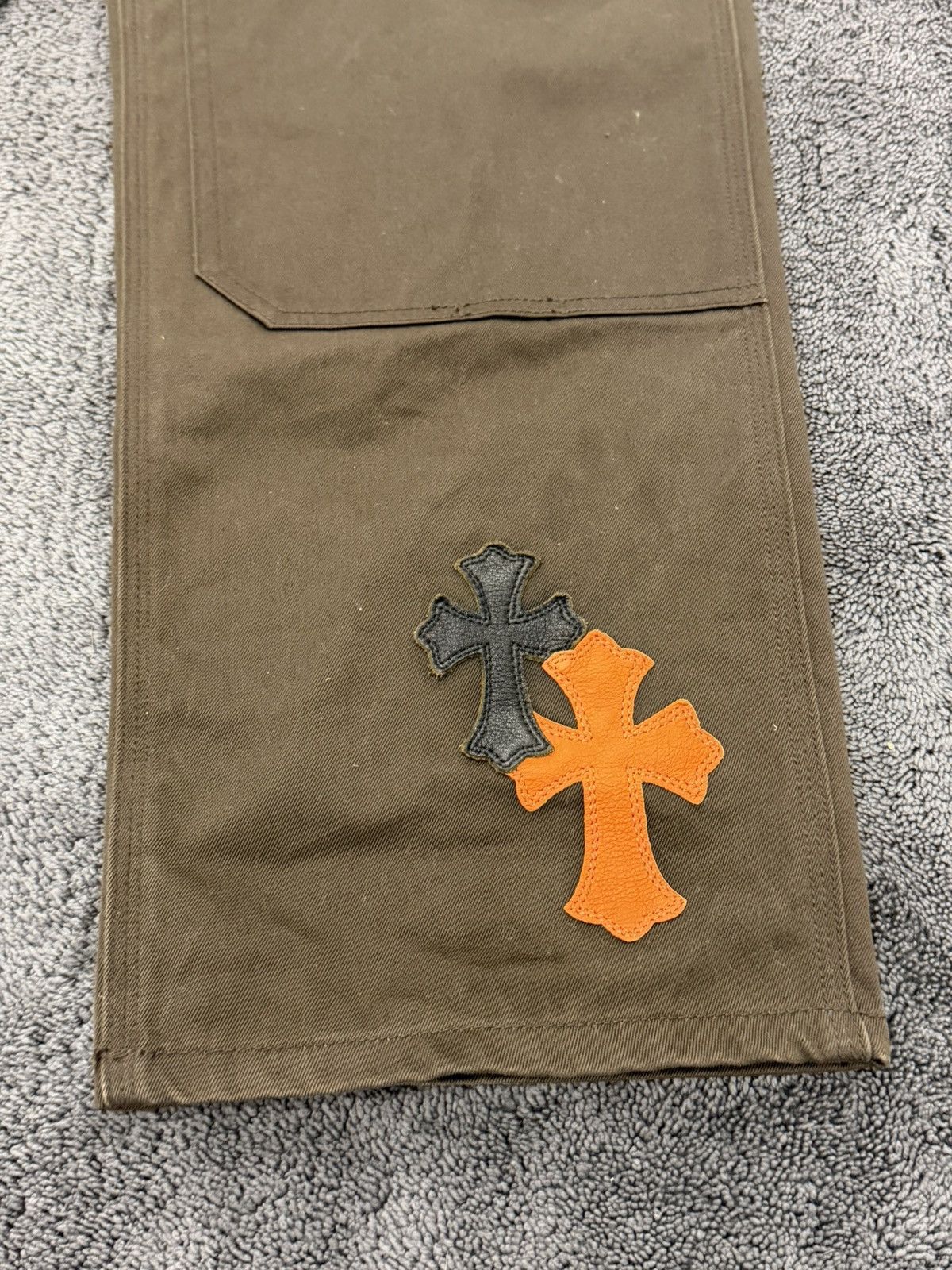 Chrome Hearts 23 Patched Brown Carpenters Size US 32 / EU 48 - 10 Thumbnail