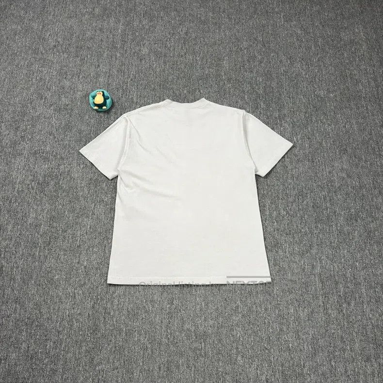 Balenciaga Balenciaga Light Gray Bat Letter Logo Short Sleeve Size US XS / EU 42 / 0 - 8 Thumbnail