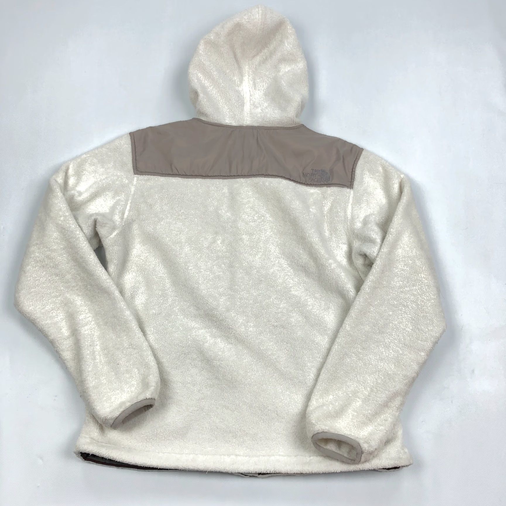 The North Face VINTAGE The North Face Fleece Jacket Womens L White Hooded Oso TNF Size L / US 10 / IT 46 - 6 Thumbnail