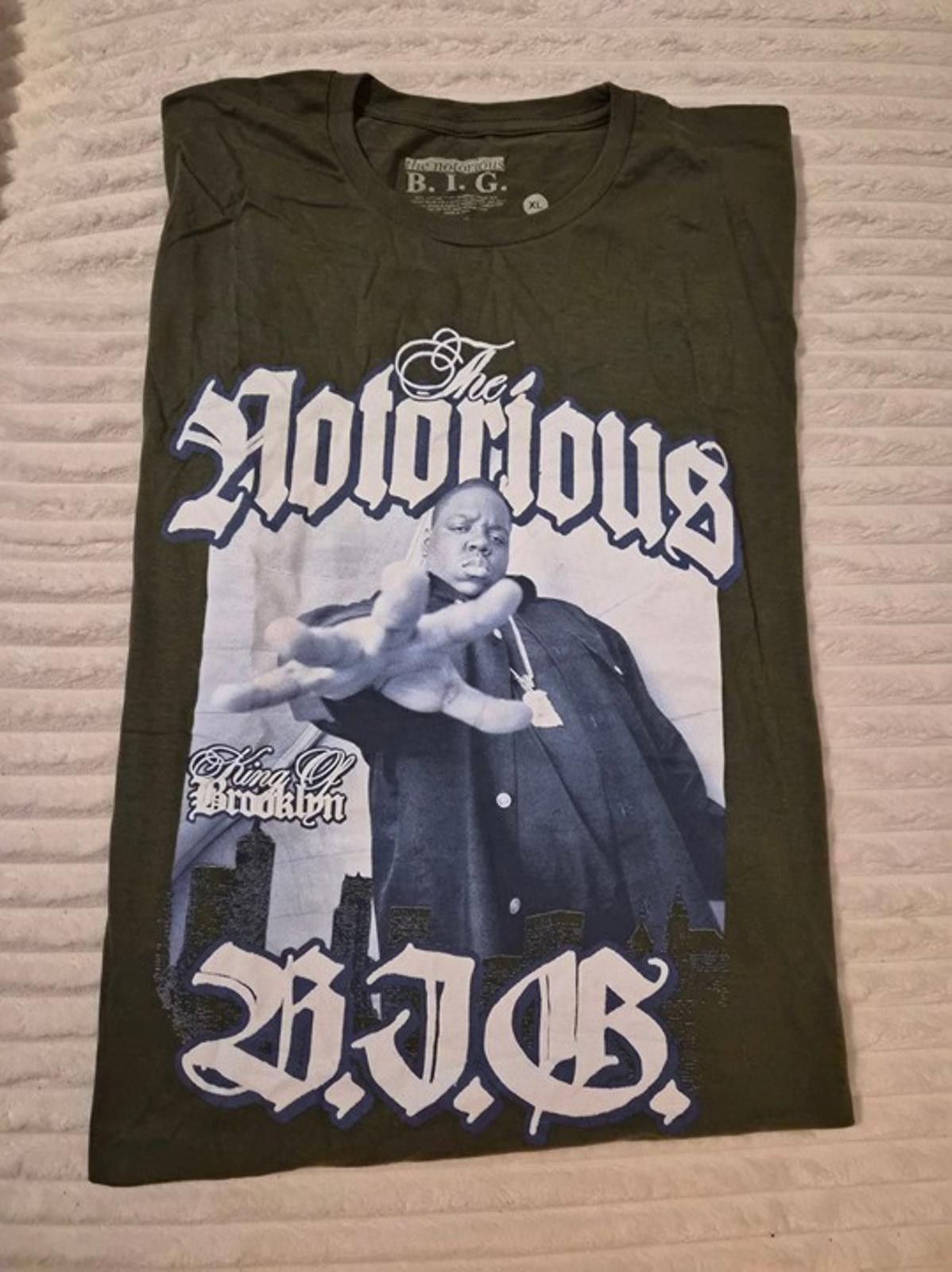 Big John The Notorious B.I.G. King of Brooklyn Graphic T-Shirt Size US XL / EU 56 / 4 - 1 Preview