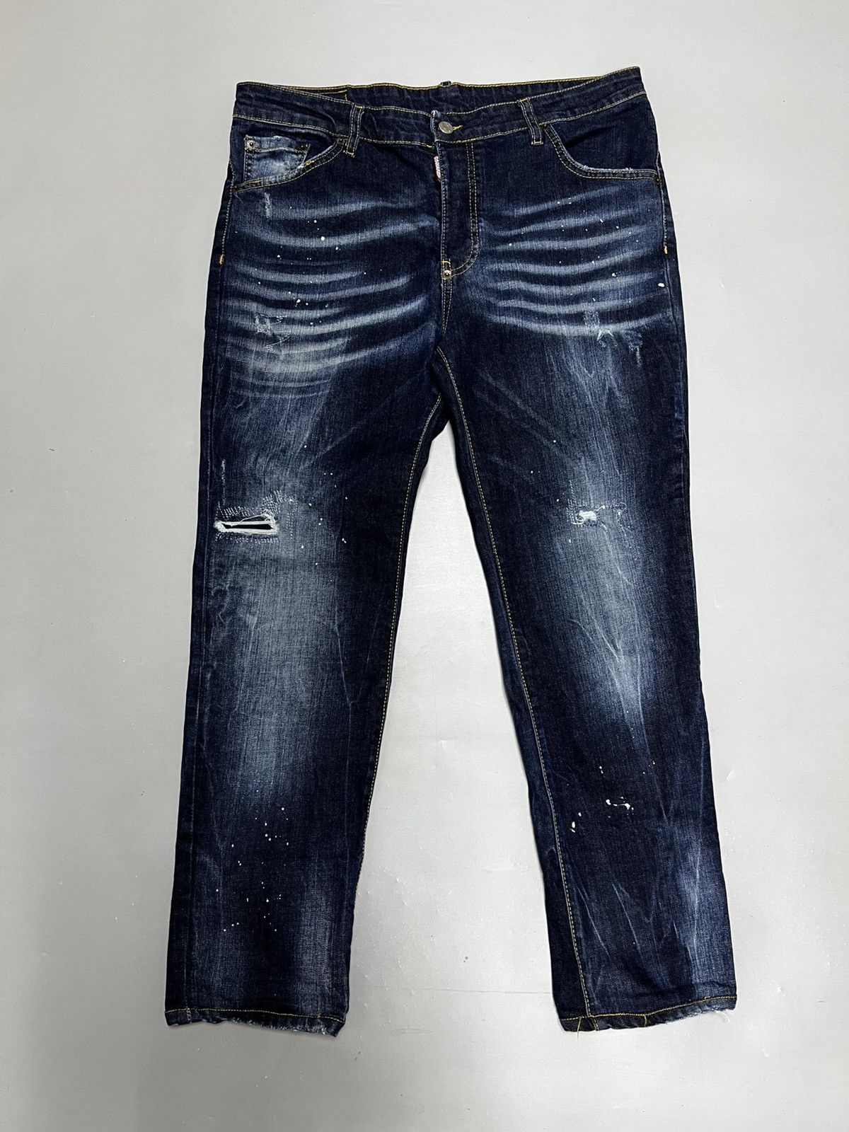 Dsquared2 Dsquared2 Jeans Distressed Jeans Men’s Luxury y2k Size US 34 / EU 50 - 1 Thumbnail