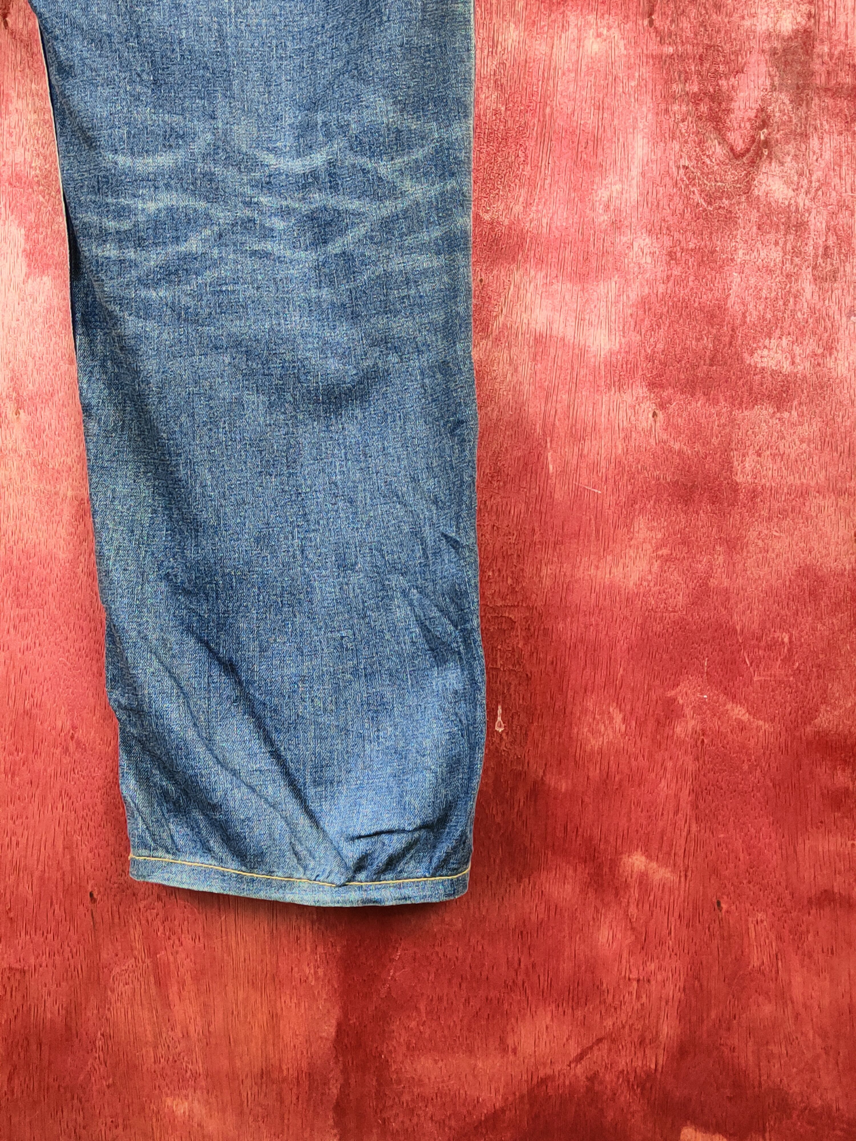 JOSEPH HOMME Joseph Homme Blue Faded Distressed Ripped Jeans #S1643 Size US 36 / EU 52 - 11 Thumbnail