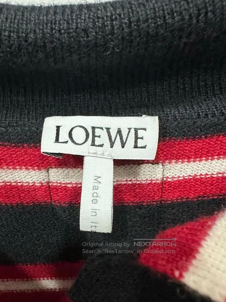 Loewe Loewe Striped Knit Top Size S / US 4 / IT 40 - 4 Thumbnail