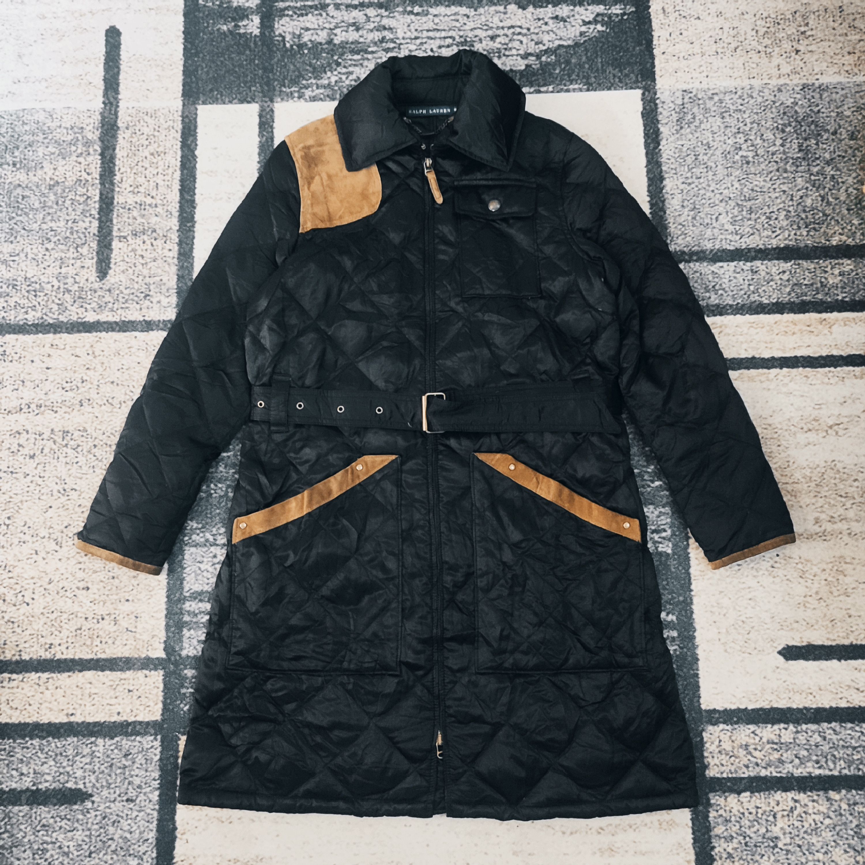 Polo Ralph Lauren × Ralph Lauren 🔥STEALS🔥Very Rare Ralph Lauren Quilted Down Trench Coat Size M / US 6-8 / IT 42-44 - 1 Thumbnail