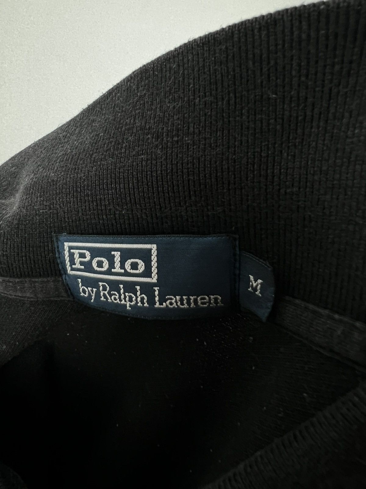 Polo Ralph Lauren × Vintage Polo Ralph Lauren Classic black pocket polo t shirt Size US XL / EU 56 / 4 - 9 Thumbnail