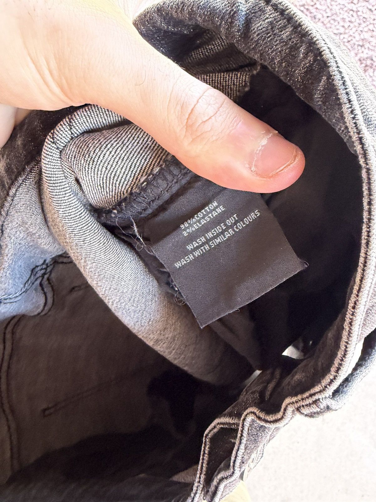 Godspeed Godspeed Patchwork Denim Shorts Black V2 Size 32 Men’s Size US 32 / EU 48 - 9 Thumbnail