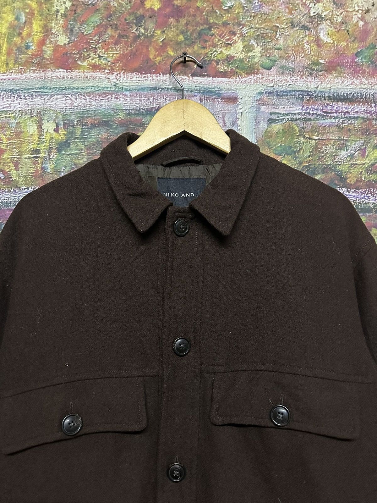 Japanese Brand Niko And wool jacket Size US L / EU 52-54 / 3 - 6 Thumbnail
