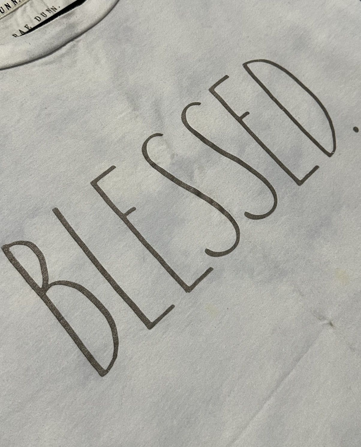 Other Rae Dunn Womens Blessed Quite Shirt Size XXL / US 16-18 / IT 52-54 - 2 Thumbnail