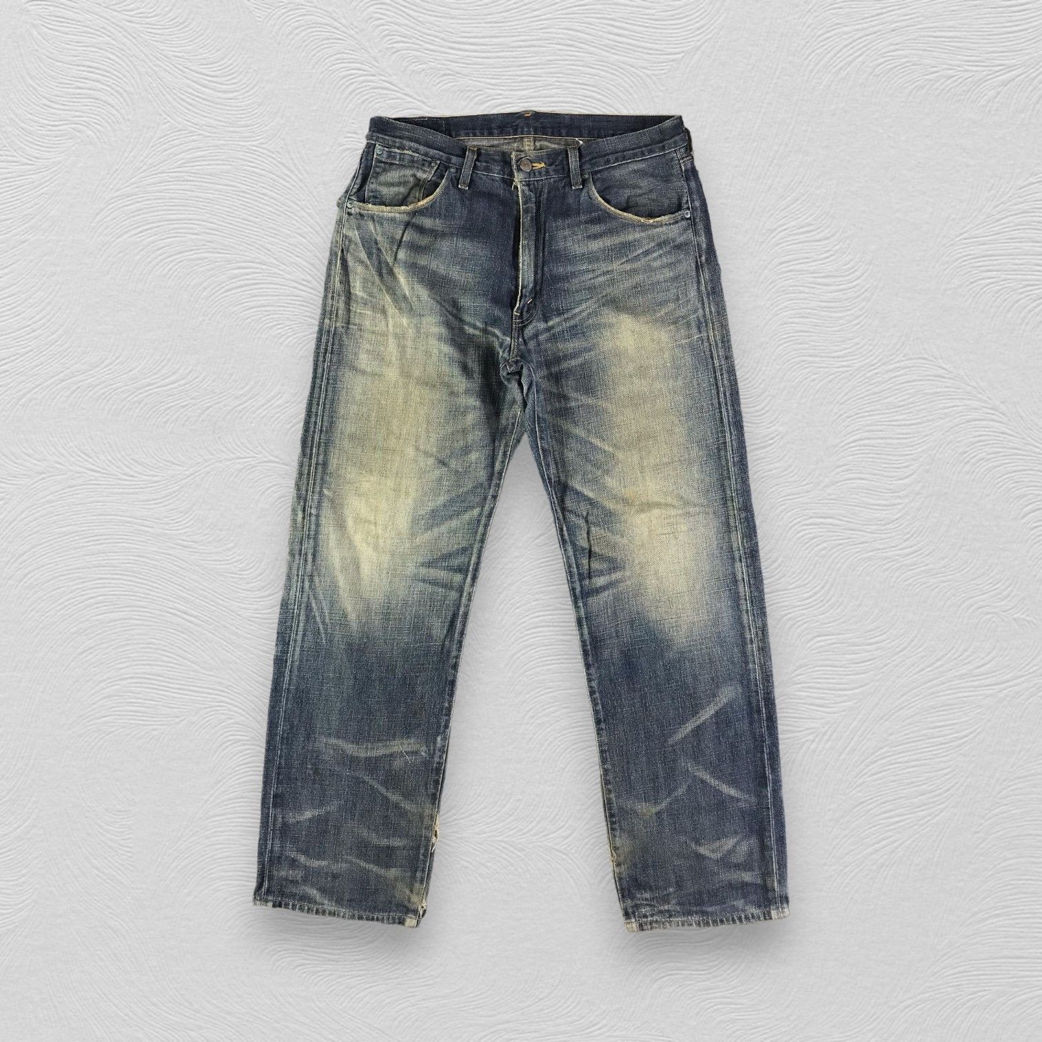 Levi's Vintage Levis 553 Jeans Rusty Blue Baggy Denim KJ2755 Size US 34 / EU 50 - 1 Thumbnail