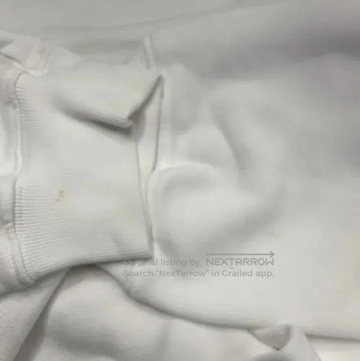 Balenciaga Balenciaga White Logo Hooded Sweatshirt Unisex. Size US XS / EU 42 / 0 - 7 Thumbnail