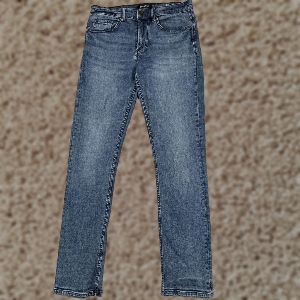 Vintage BLANKNYC Jeans Mens 32 Blue Stanton Slim Fit Denim Stretch Casual SDM418 Jeans Size US 32 / EU 48 - 1 Thumbnail