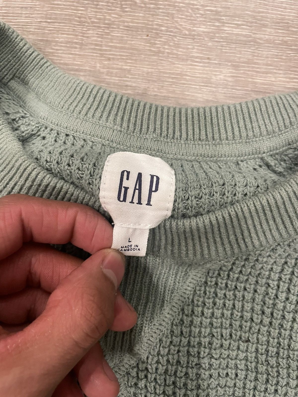 Gap 90’s Gap long sleeve knit Size US L / EU 52-54 / 3 - 2 Thumbnail