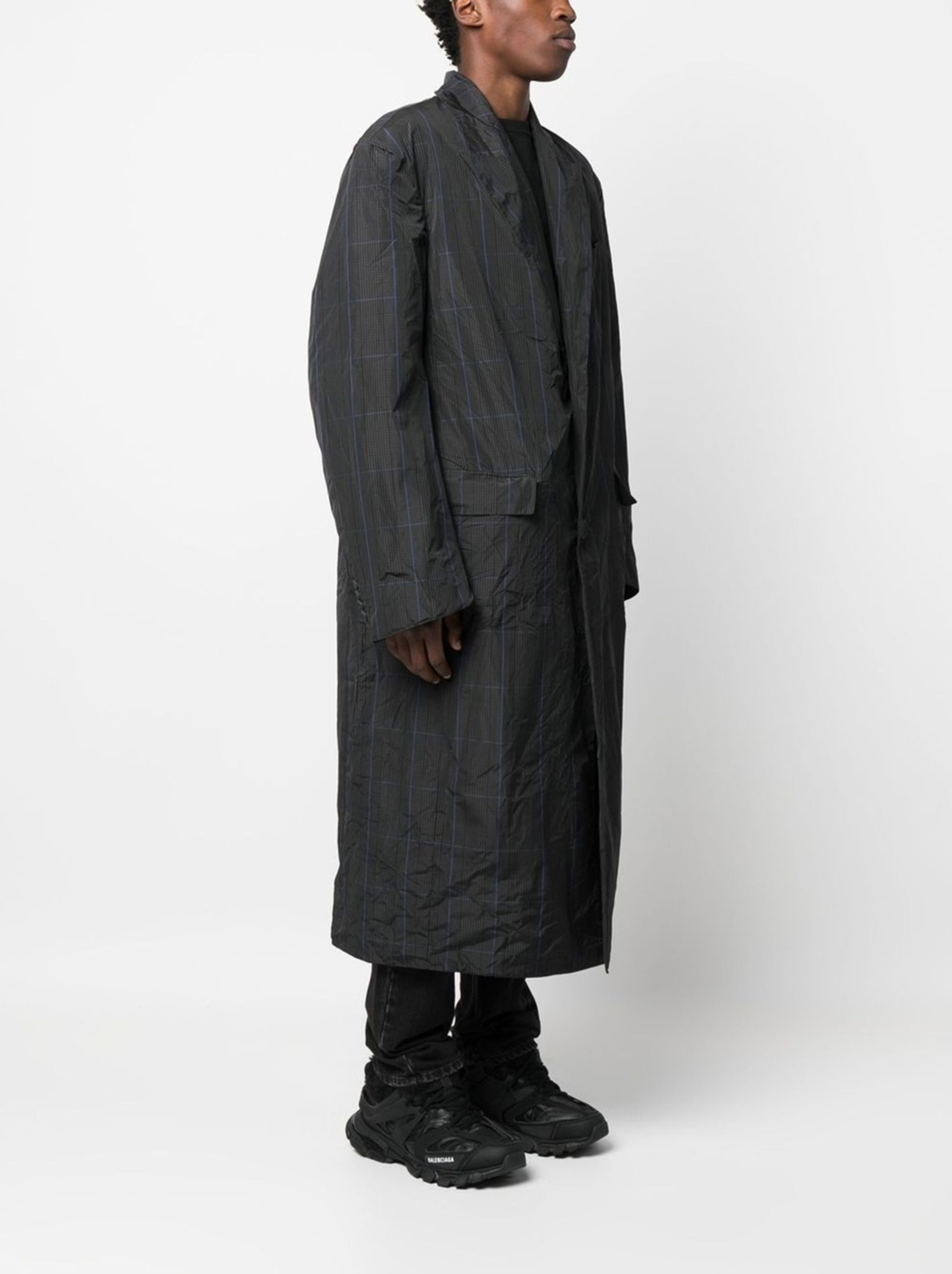 Balenciaga o1y1224 Technical Parka in Grey Size US M / EU 48-50 / 2 - 2 Thumbnail