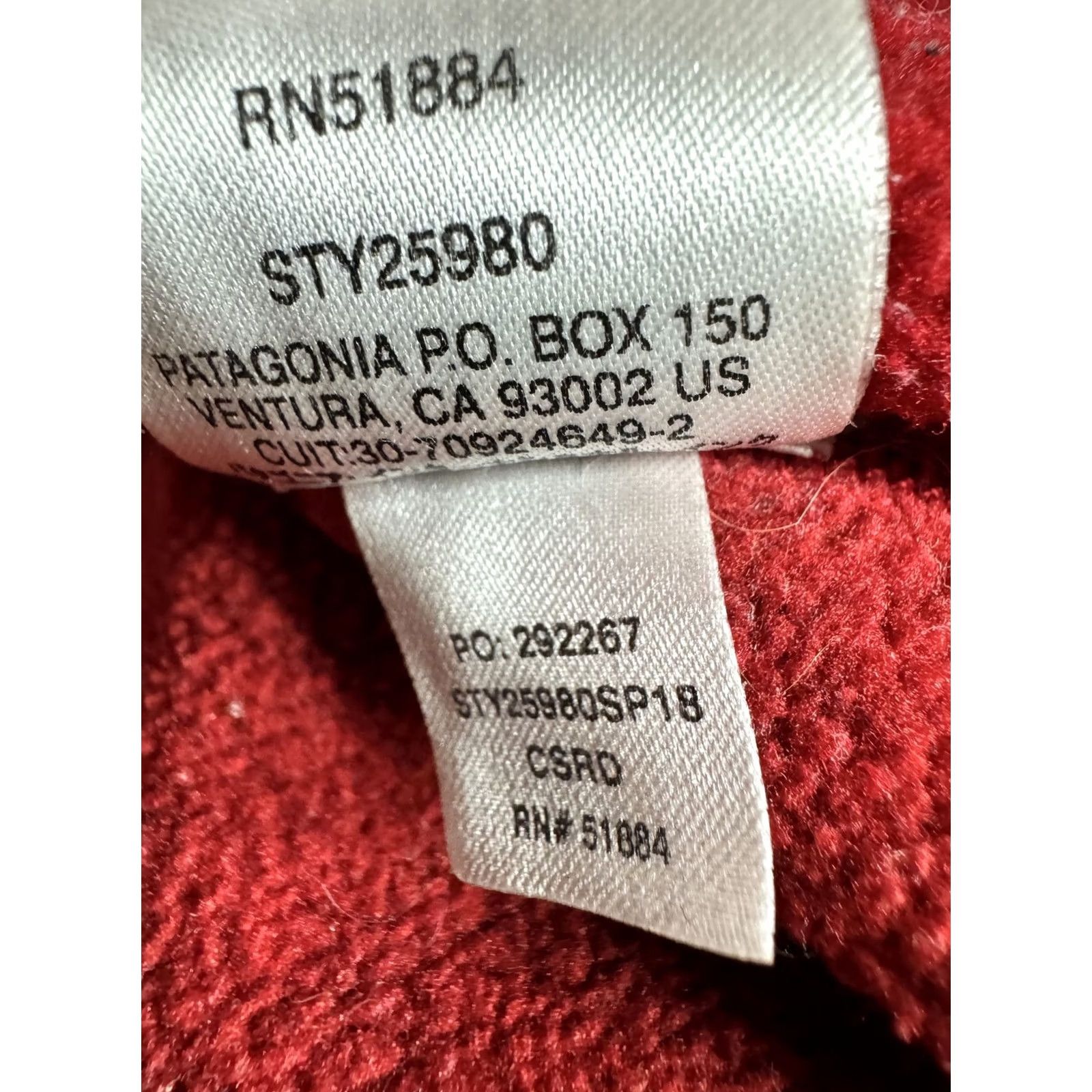 Patagonia VINTAGE Patagonia Better Sweater 1/4 Zip Fleece Pullover Jacket Men’s Large Red Size US L / EU 52-54 / 3 - 6 Thumbnail