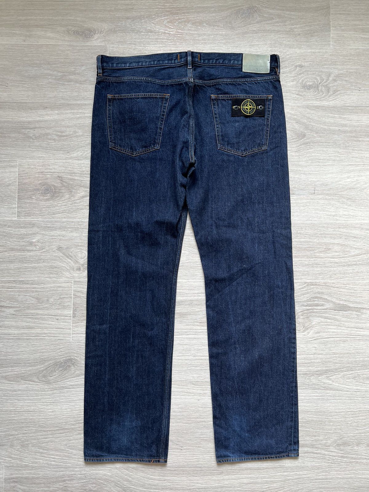 image of Massimo Osti x Stone Island Jeans in Blue, Men's (Size 38)
