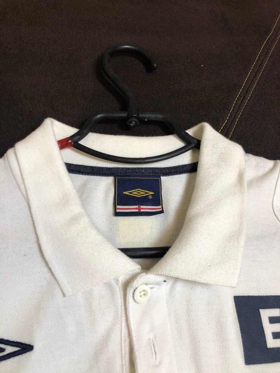 Umbro ENGLAND TEAM FOOTBALL POLO SHIRT JERSEY TRAINING UMBRO Size US L / EU 52-54 / 3 - 8 Thumbnail