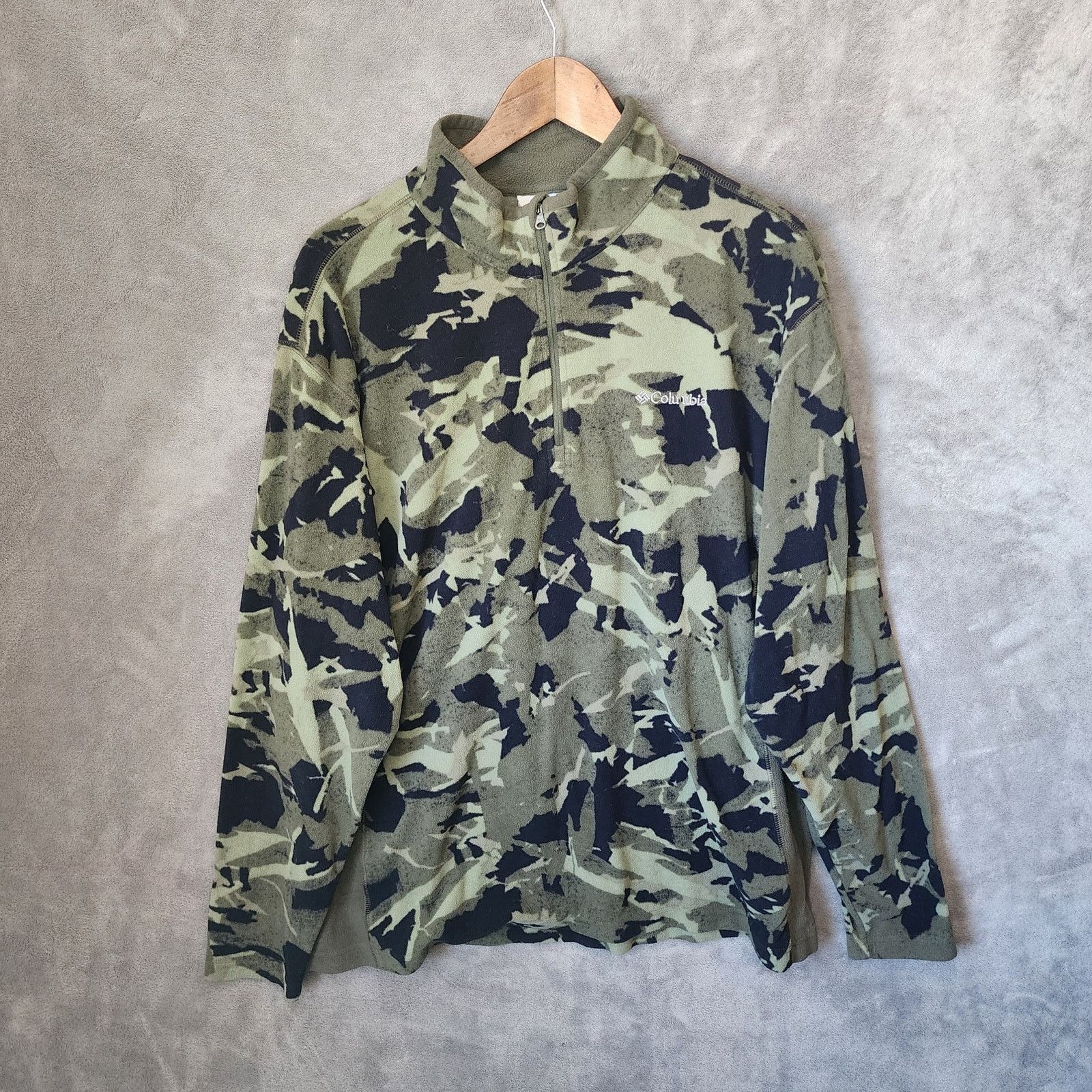 Columbia Columbia Men's XL Camo Fleece Jacket Extra Large Outdoor Size US XL / EU 56 / 4 - 1 Thumbnail