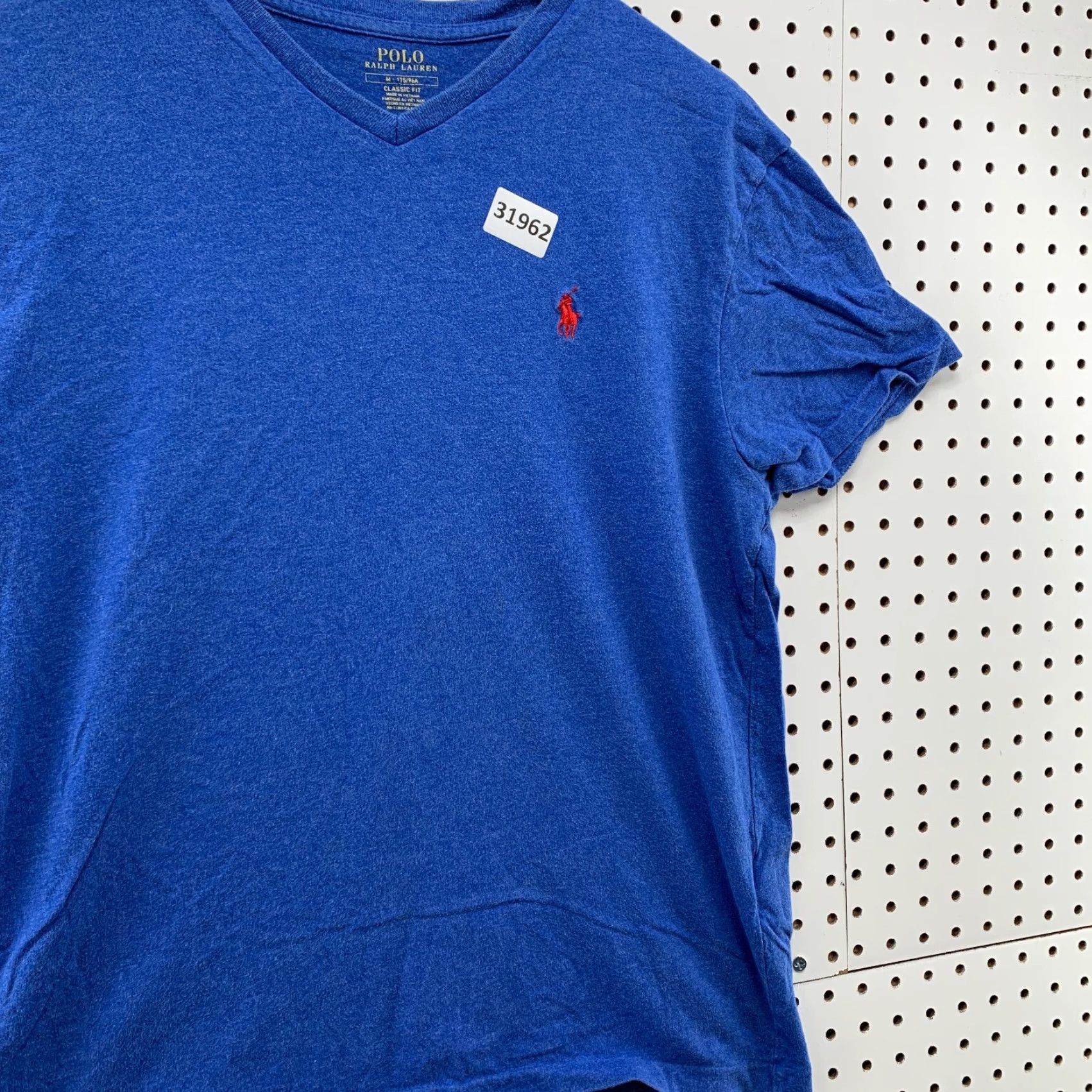 Polo Ralph Lauren Polo Ralph Lauren Shirt Mens Medium Blue Red Pony Pony Casual fit 20x24 Size US M / EU 48-50 / 2 - 4 Thumbnail