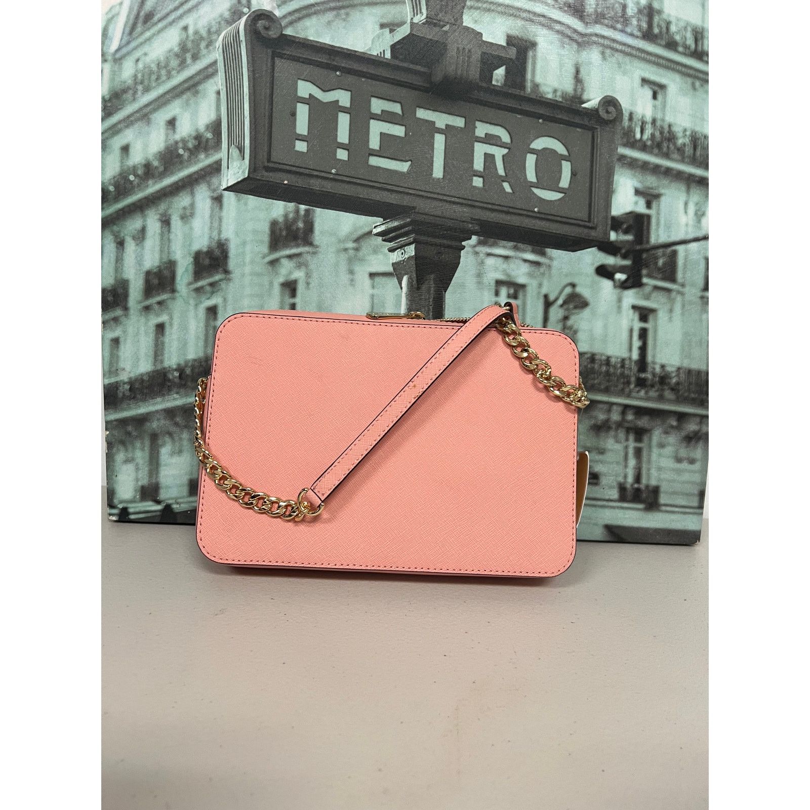 Michael Kors Michael Kors 35T8GTTC9L Jet Set Large Saffiano Camera Size ONE SIZE - 2 Thumbnail