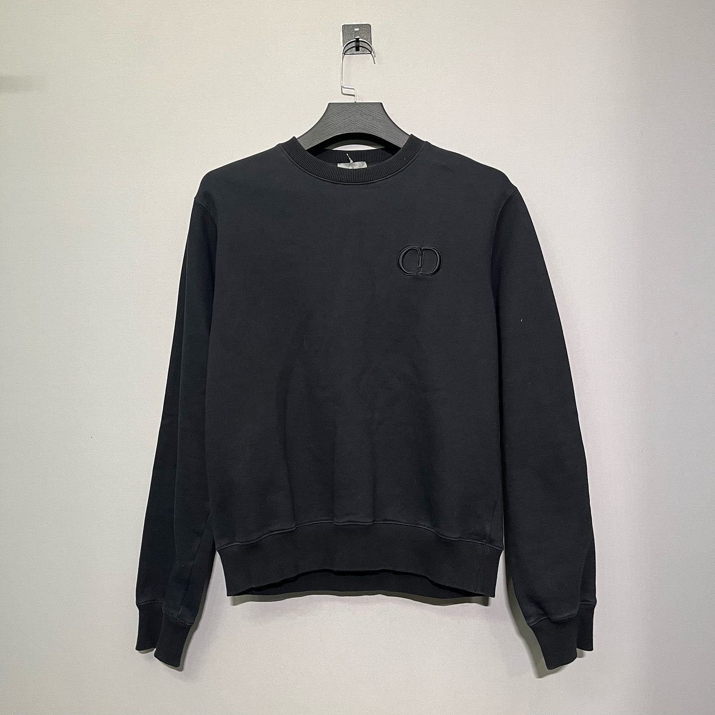 Dior Dior CD Logo Embroidery Sweatshirt Size L Size US L / EU 52-54 / 3 - 1 Thumbnail