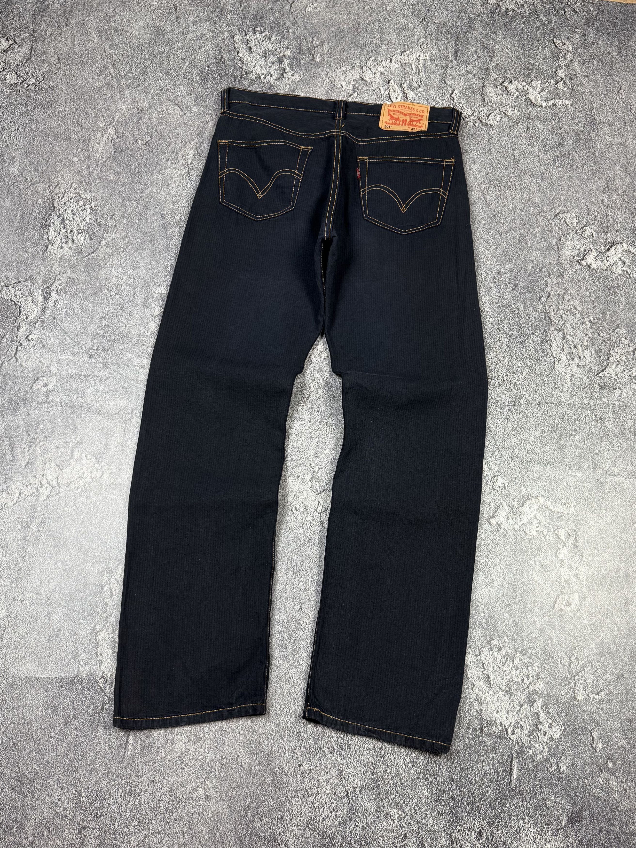 If Six Was Nine Y2K Levi's 501 Straight Fit Pants Streetwear Size US 30 / EU 46 - 2 Thumbnail