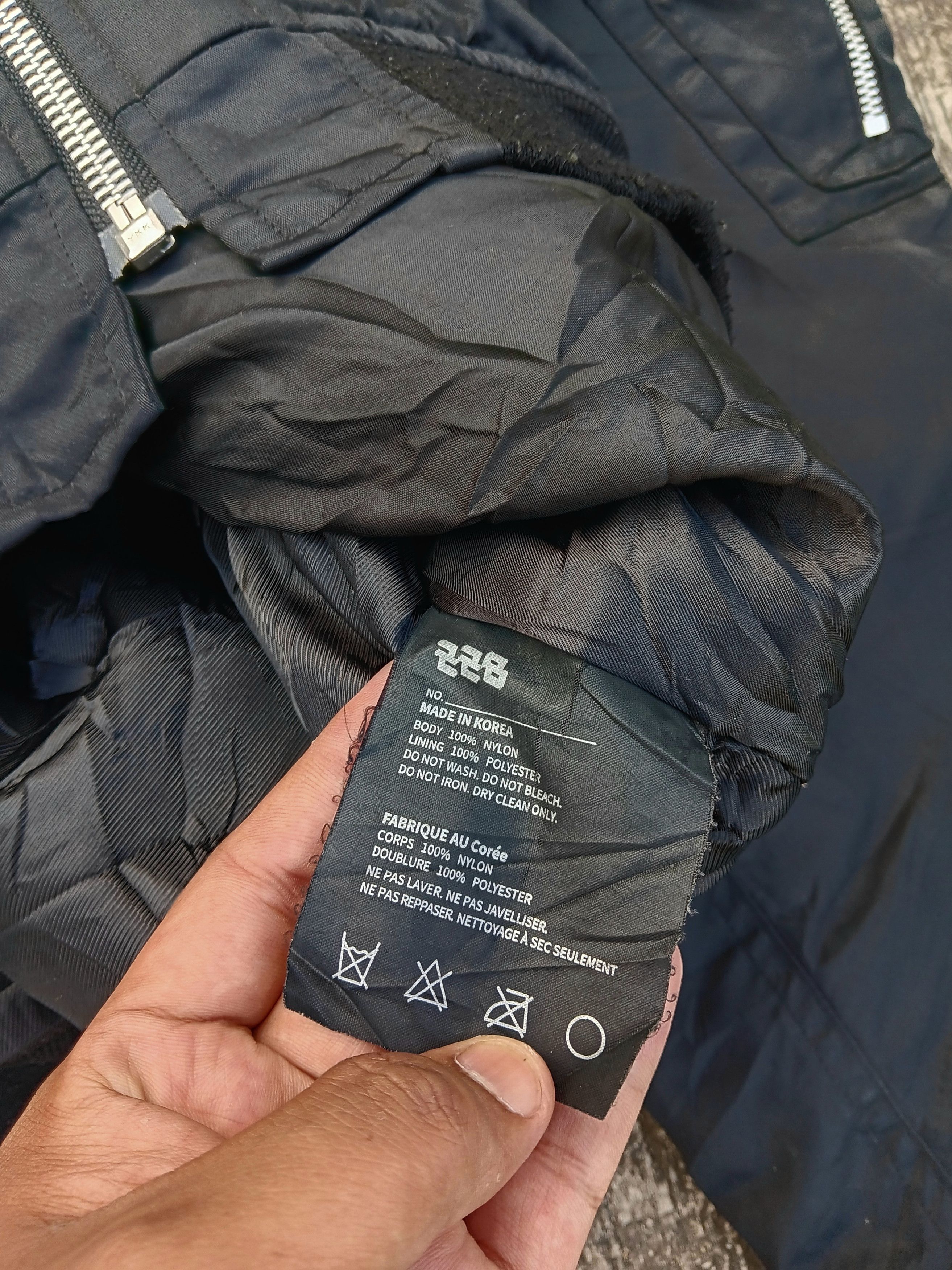 Japanese Brand 228 japan multi pocket nylon bomber jacket Size US XXL / EU 58 / 5 - 12 Thumbnail