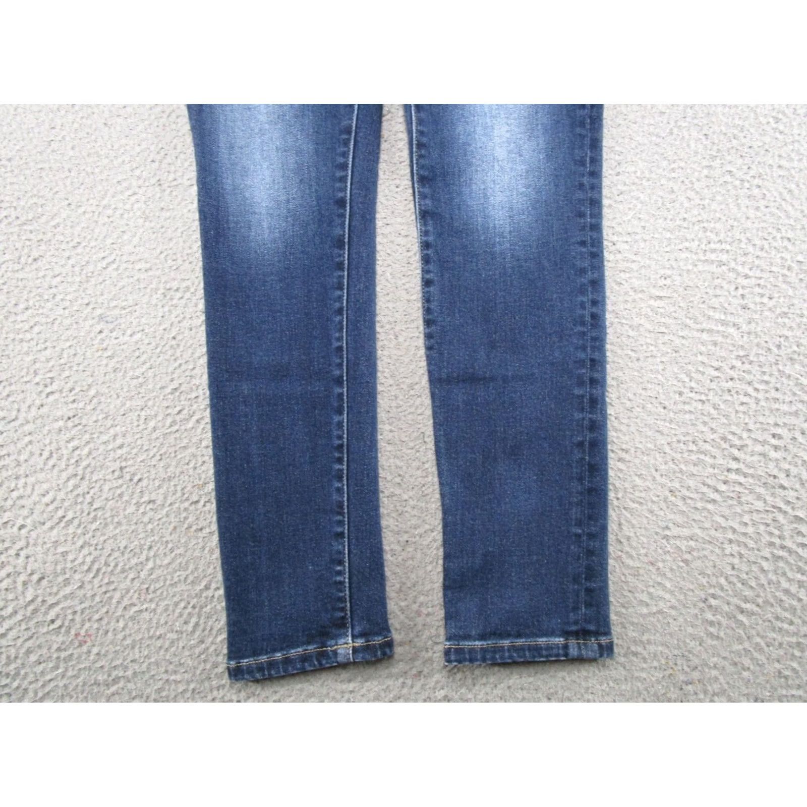 Vintage BKE Buckle Jeans Women 5-Pocket Skinny Denim Stretch Blue Size 29 Regular XS Size 29" - 2 Thumbnail