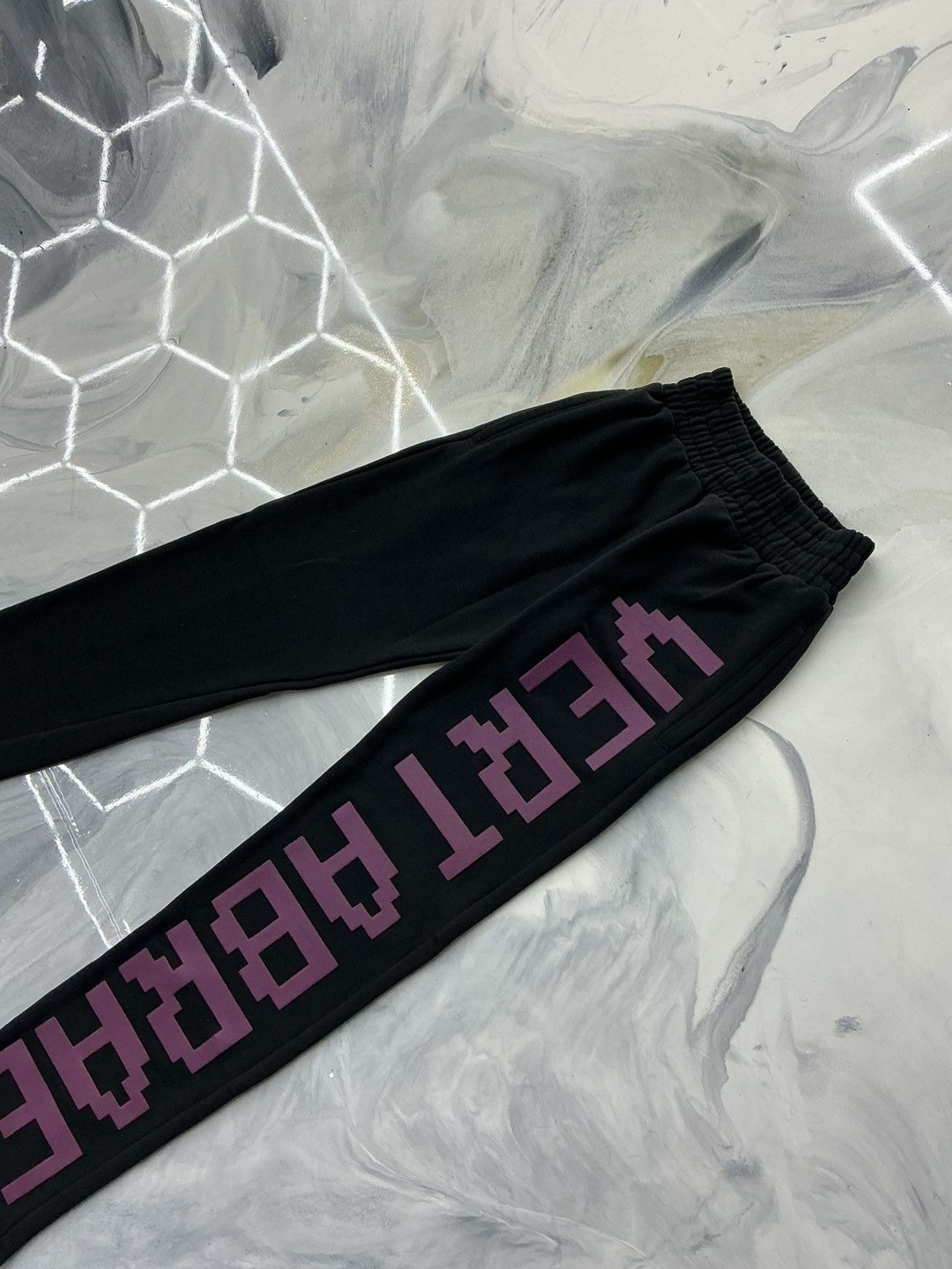 Vertabrae Vertebrae Logo Sweatpants Black Purple Size S Size US 30 / EU 46 - 4 Thumbnail