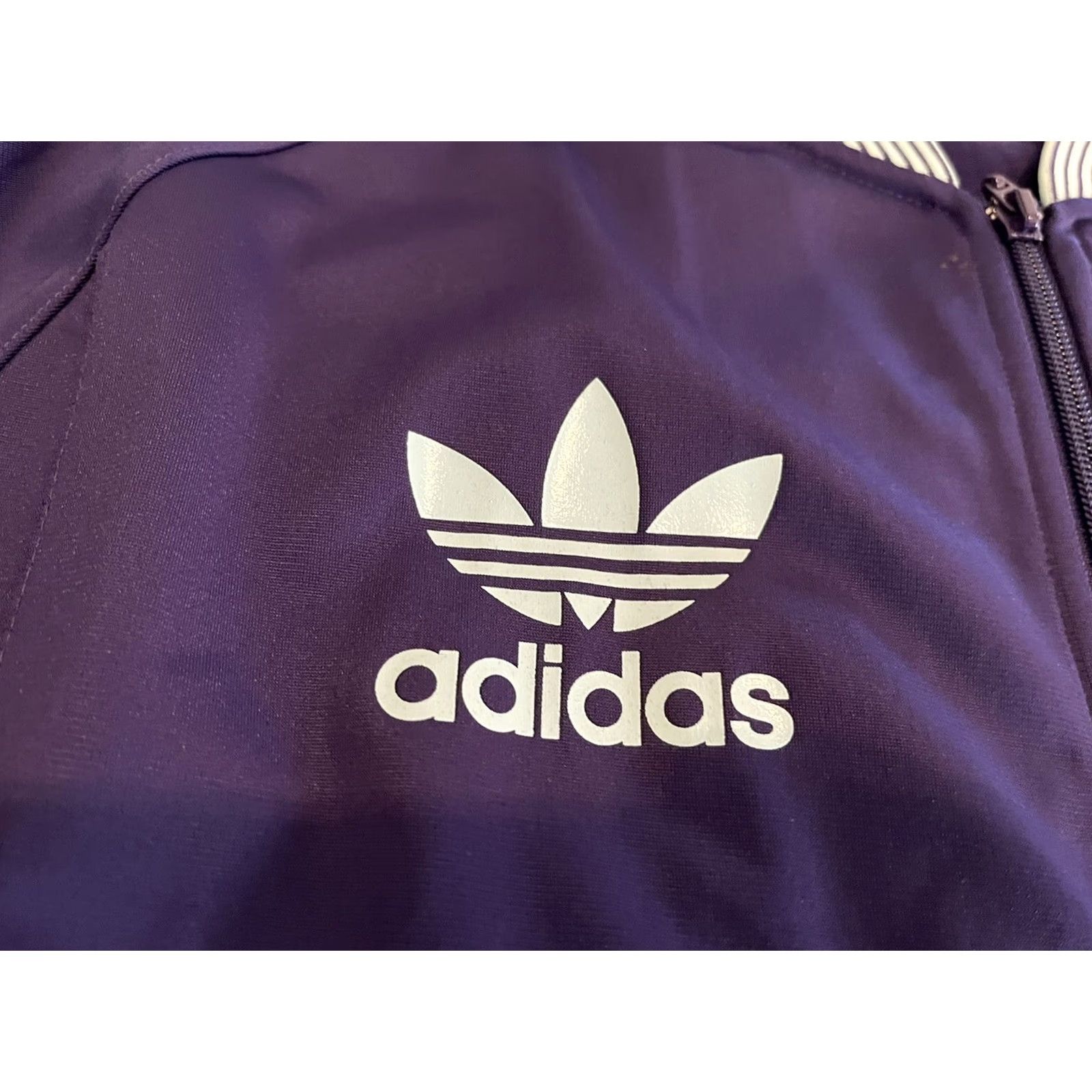Adidas Adidas Los Angeles Lakers Rare 15 Time Champions Jacket Full Zip XL Track Jacket Mens Purple Size US XL / EU 56 / 4 - 3 Thumbnail