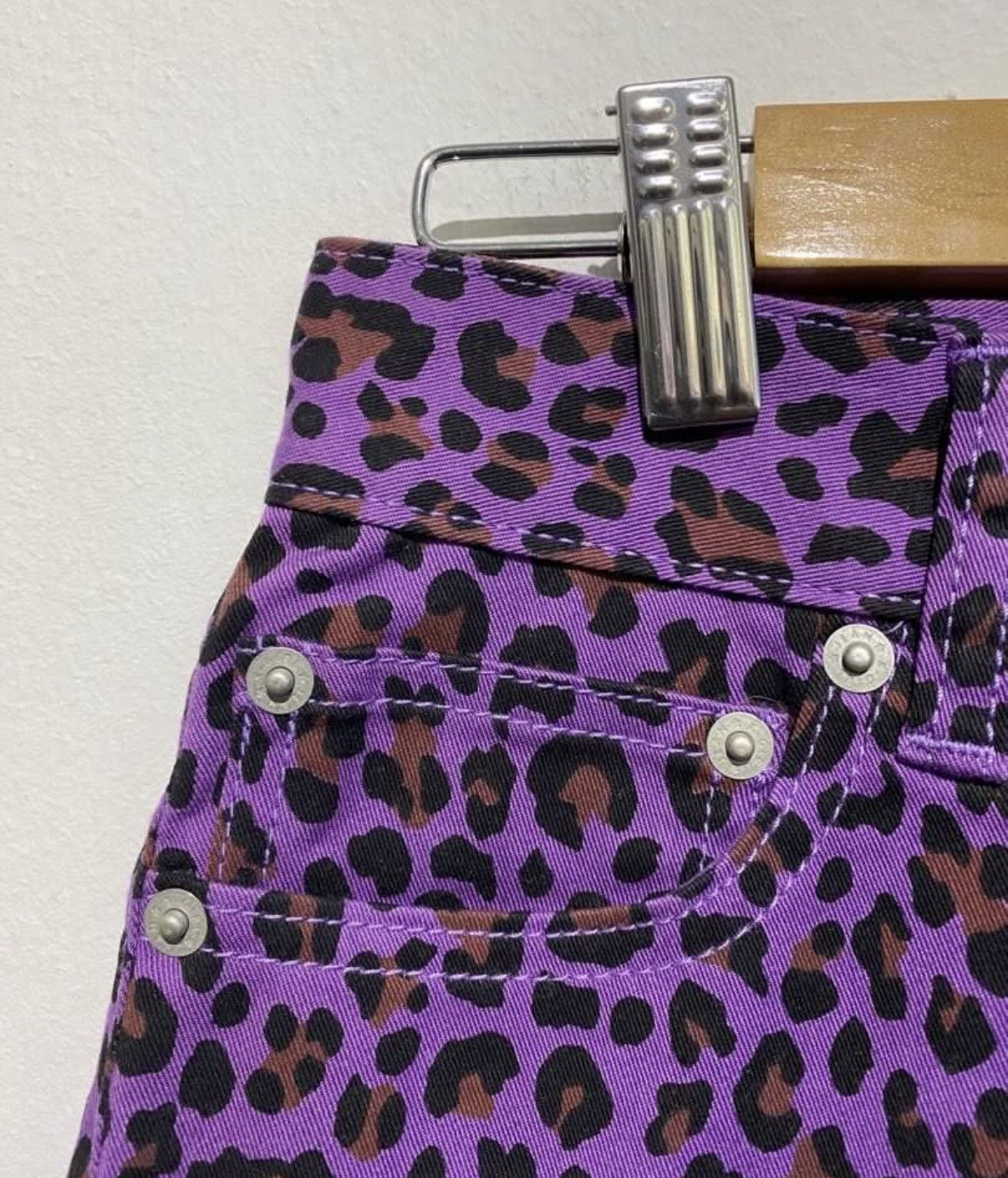 X-Girl × Xlarge Rare vintage X-girl leopard design bootcut wide leg Size 28" / US 6 / IT 42 - 7 Thumbnail